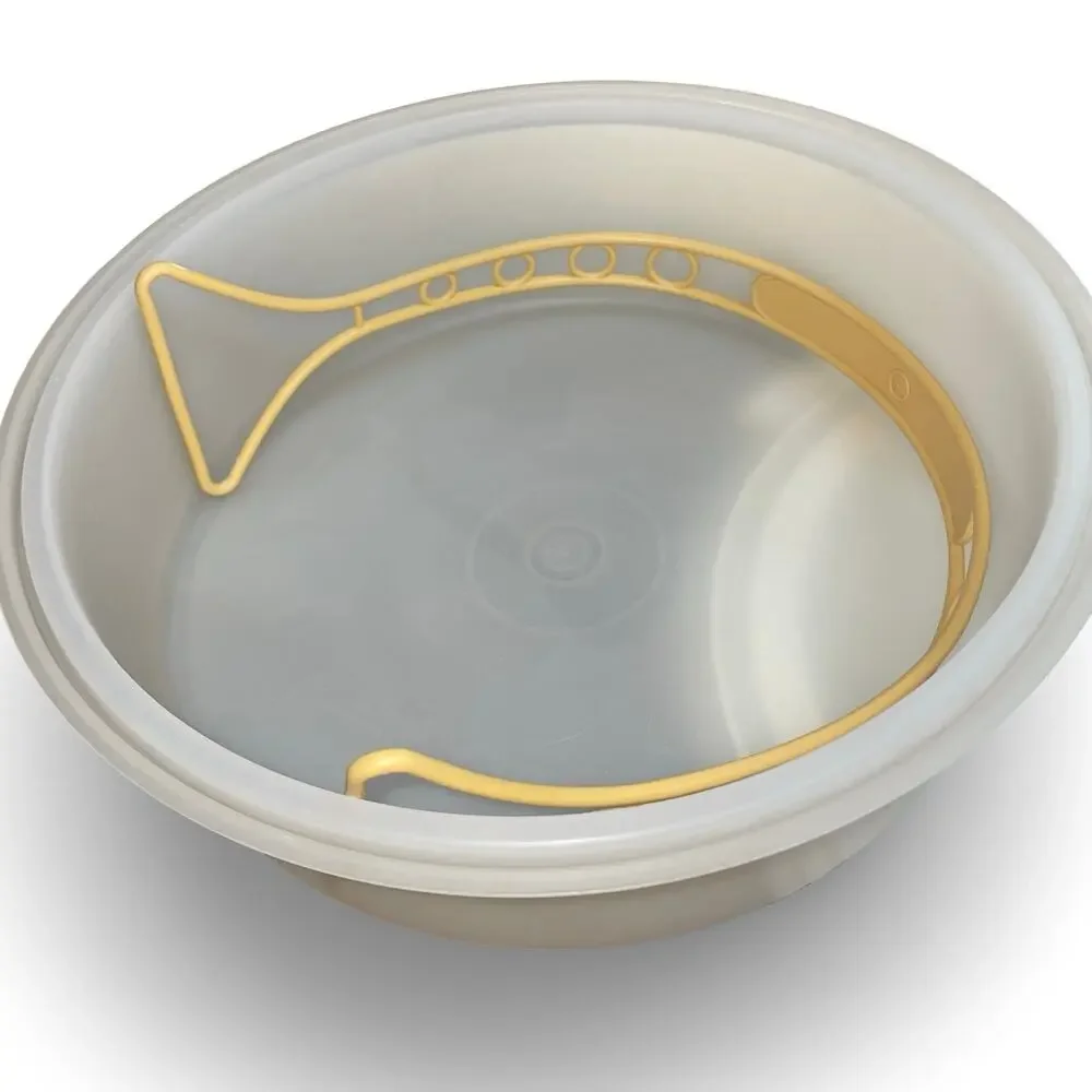 Tupperware Pie Cake Keeper Taker Carrier Speckled Base 719 720 10